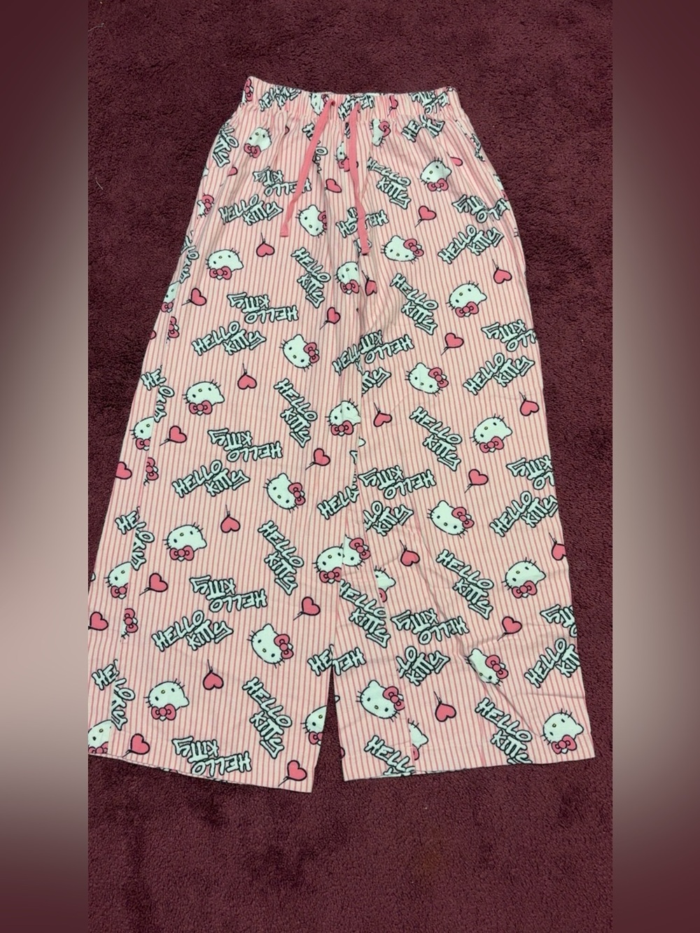 Forever 21 Pink Hello Kitty Lounge Pajama Pants